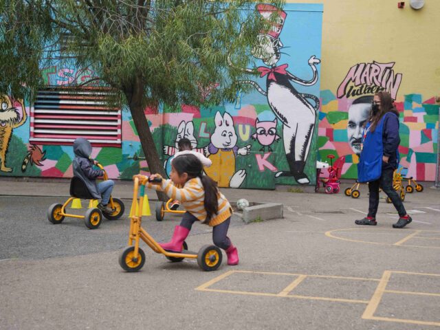 Children on the playground